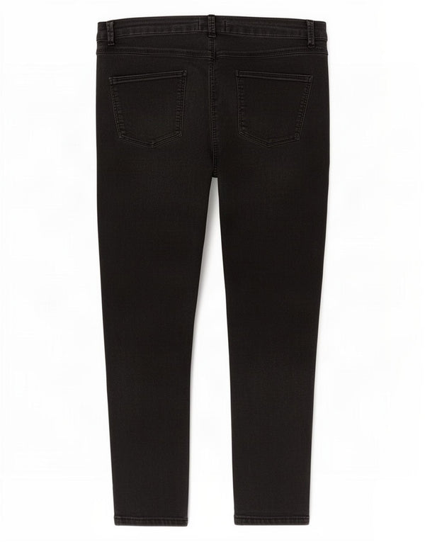 Marks & Spencer Damskie Skinny Jeans UK 14 Large W32 L26 Czarna bawełna