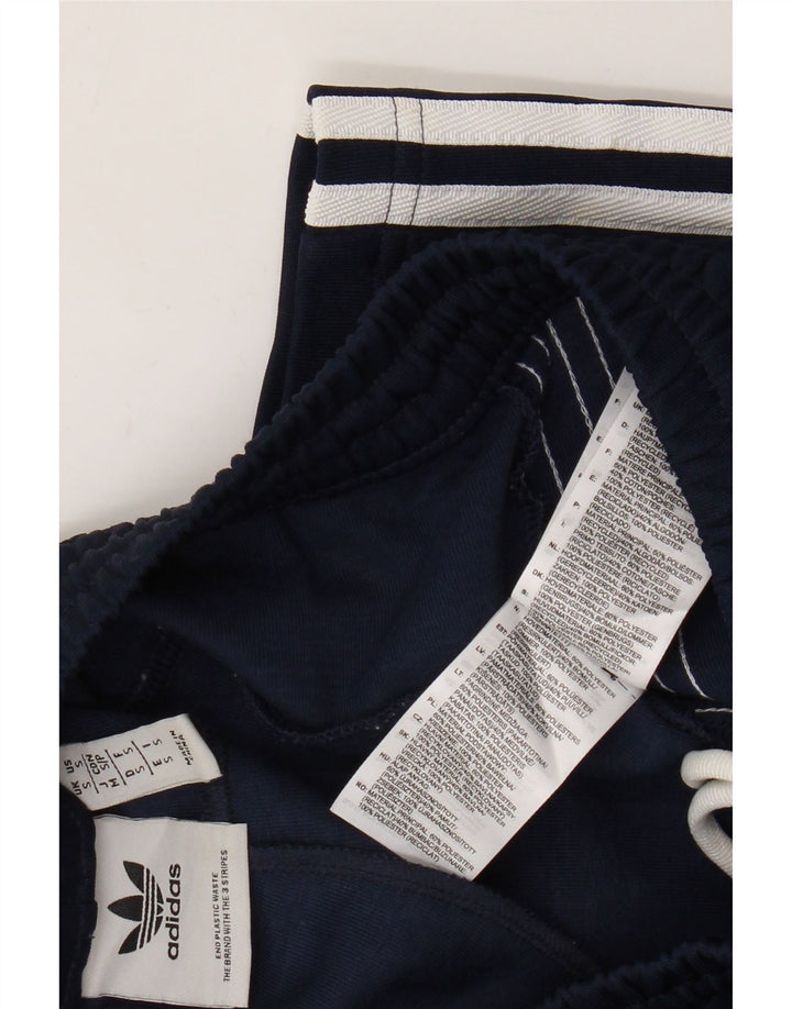 Męskie spodenki sportowe Adidas, małe, granatowe, poliestrowe