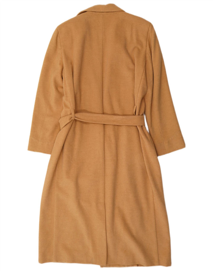 LAURA BIAGIOTTI Płaszcz damski IT 46 Duży beżowy wełniany