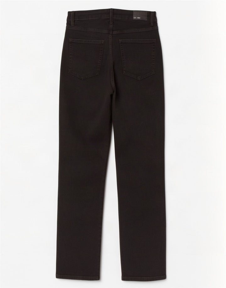 Marks & Spencer Damskie Sienna Straight Jeans UK 12 Medium W28 L28 Czarne