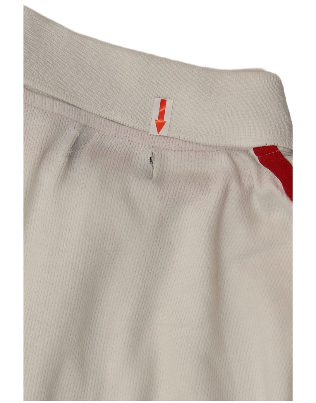 Męska koszulka polo Kappa, mała, biała, bawełniana w bloki kolorów