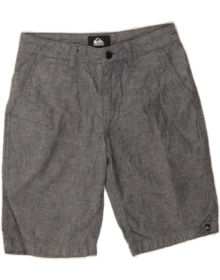 QUIKSILVER Womens Chino Shorts W26 Small Grey Cotton Vintage Quiksilver and Second-Hand Quiksilver from Messina Hembry 