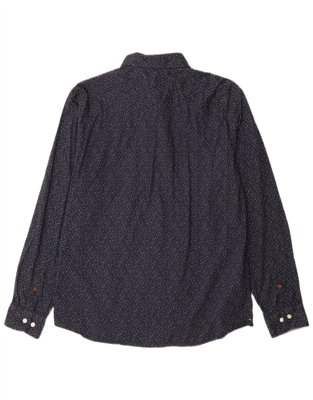 Koszula męska Jack & Jones XL, bawełniana w granatowe cętki