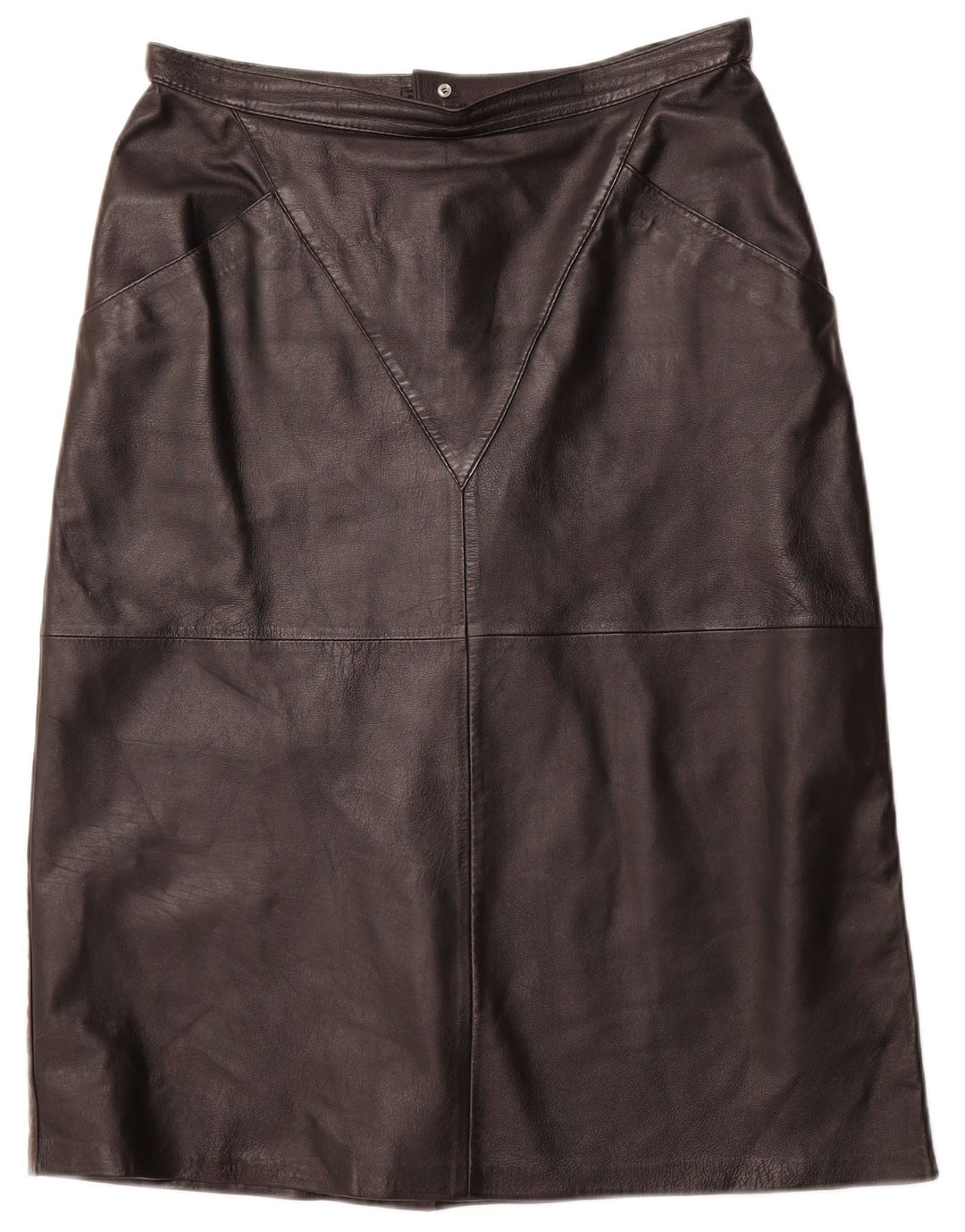 Damska skórzana spódnica VINTAGE IT 44 Medium W32 Czarna