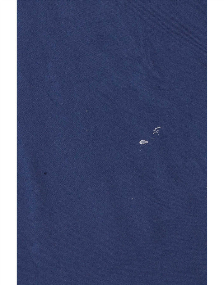 Męska bluza z zamkiem błyskawicznym L.L.Bean XL, niebieski poliester