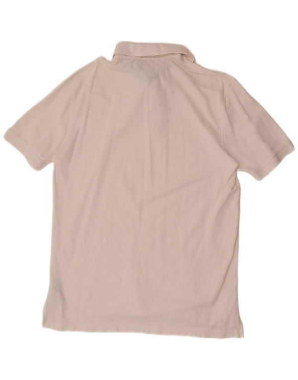 Męska koszulka polo o regularnym kroju Tommy Hilfiger, 2XL, biała bawełna