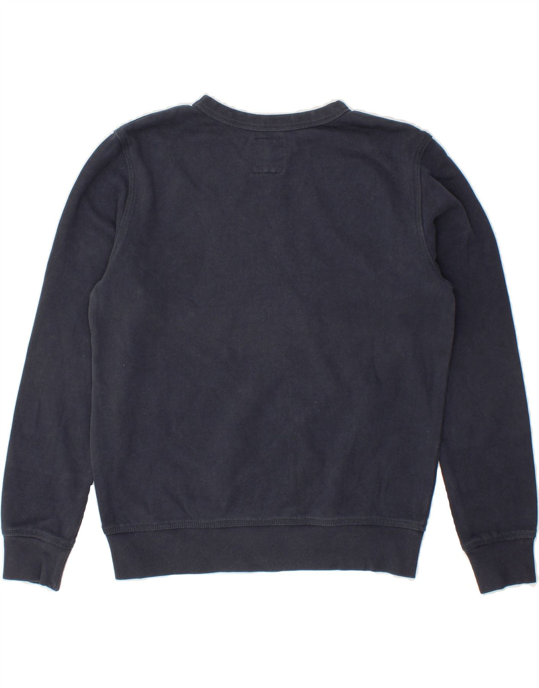 LEVI'S Boys Graphic Sweatshirt Jumper 15-16 Years Navy Blue Cotton Vintage Levi's and Second-Hand Levi's from Messina Hembry 