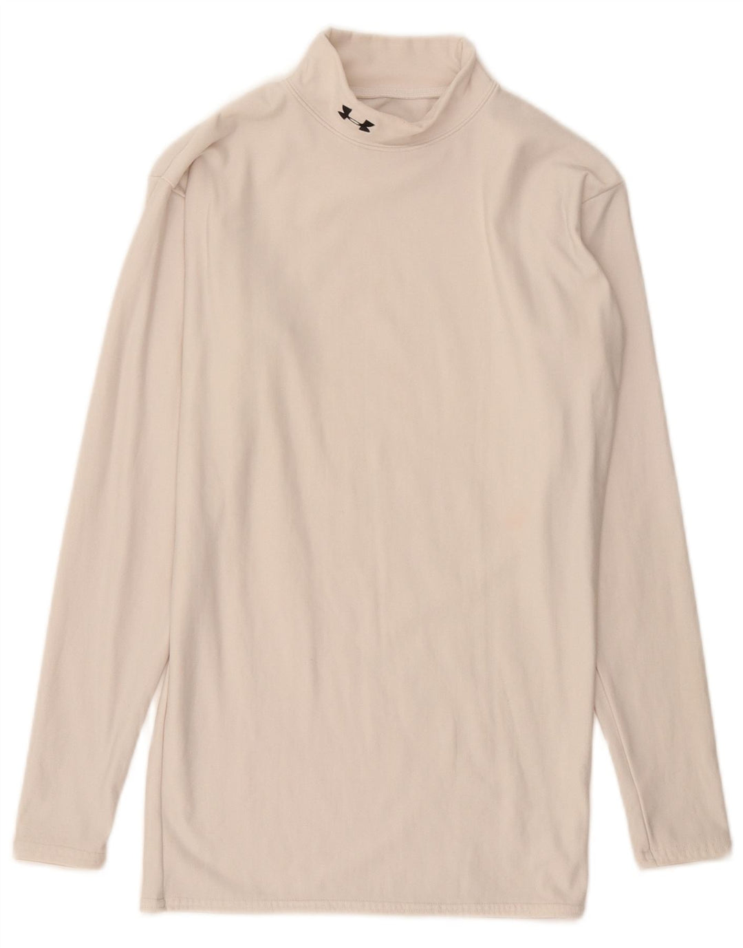Damski top Under Armour Cold Gear z długim rękawem, duży, złamany biały nylon