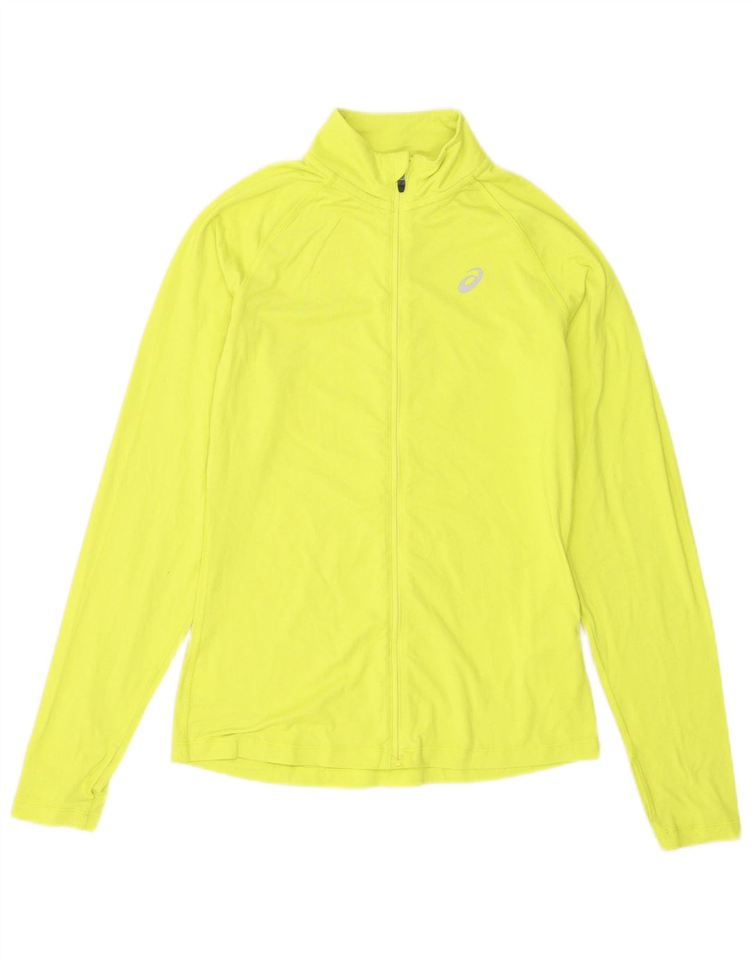Męska kurtka dresowa Asics, mała, żółta, poliester