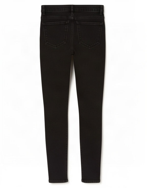 Topshop Damskie Joni Skinny Jeans W30 L30 Czarna bawełna