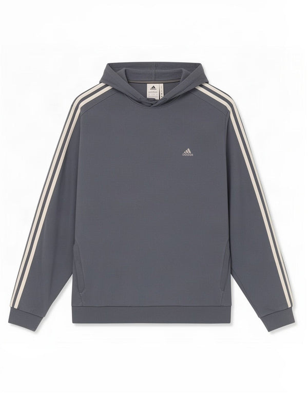 Adidas Męski sweter z kapturem 2XL Niebieski, bawełniany