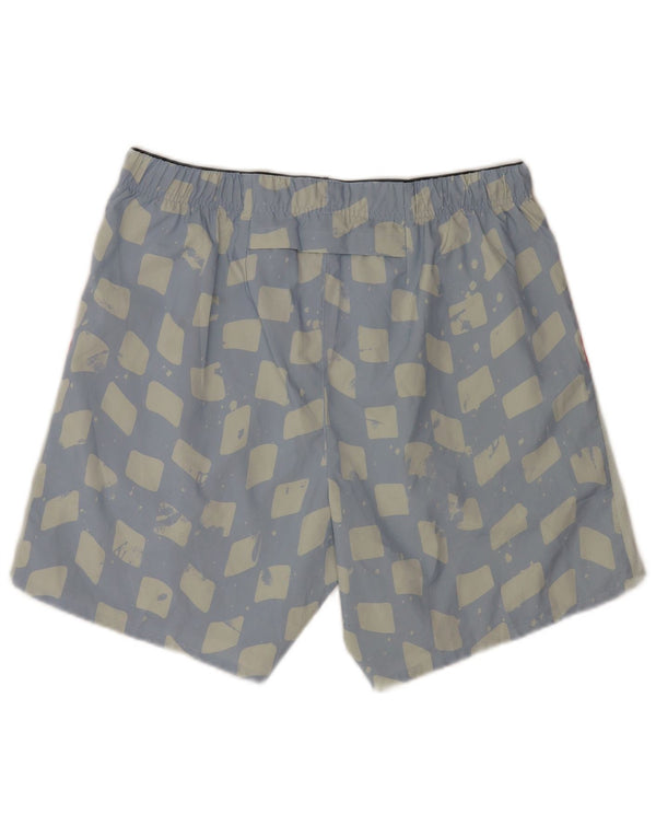 Męskie spodenki sportowe Nike Graphic Regular, duże, niebieskie, geometryczne, sportowe