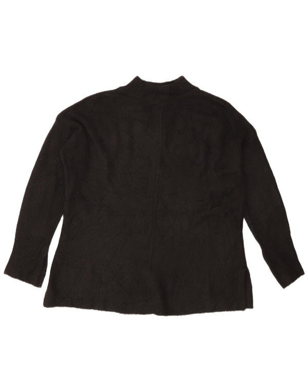 Marks & Spencer Damski sweter z golfem UK 14, średni czarny