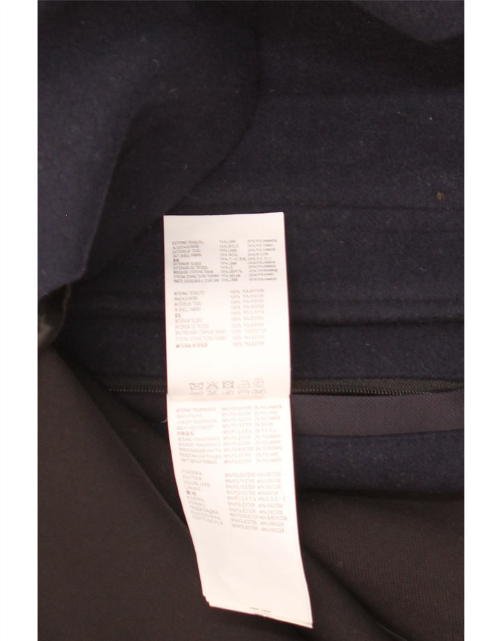 Kurtka męska GEOX Respira Utility UK 42 XL, granatowa, wełniana