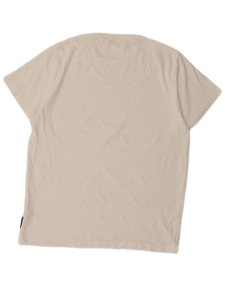 T-shirt męski French Connection Top XL, biała bawełna