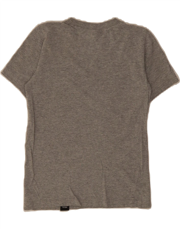ADIDAS Boys Graphic T-Shirt Top 7-8 Years Grey Vintage Adidas and Second-Hand Adidas from Messina Hembry 