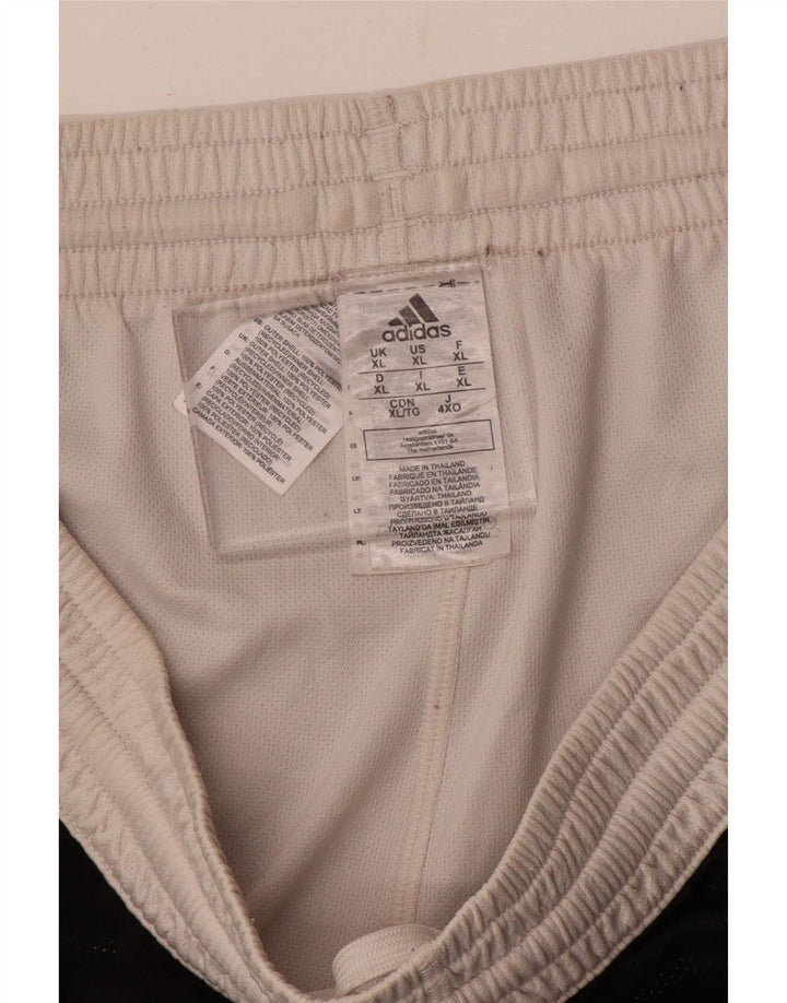 Męskie spodenki sportowe Adidas XL, czarne, poliestrowe