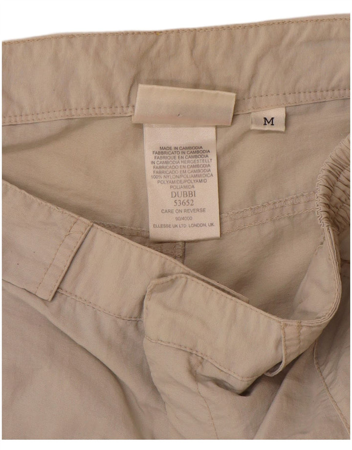 Męskie proste spodnie cargo Ellesse Medium W30 L30 Beżowy poliamid