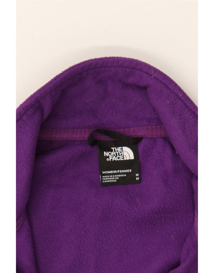THE NORTH FACE Womens Fleece Jacket UK 12 Medium Purple Polyester Vintage The North Face and Second-Hand The North Face from Messina Hembry 