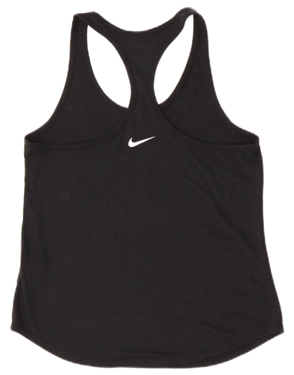 Damska kamizelka Nike Athletic Cut Graphic Top UK 12, średni czarny poliester