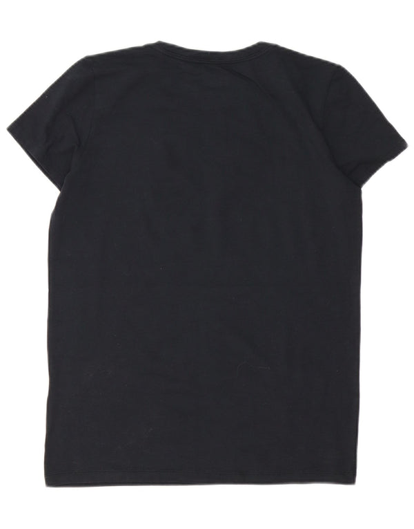 Damska koszulka Under Armour Heat Gear Graphic Top UK 6 XS w kolorze czarnym