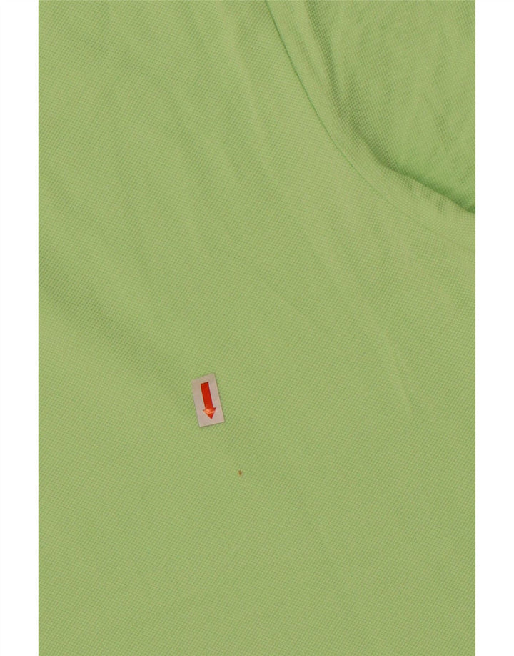 Męska koszulka polo Kappa, duża, zielona bawełna