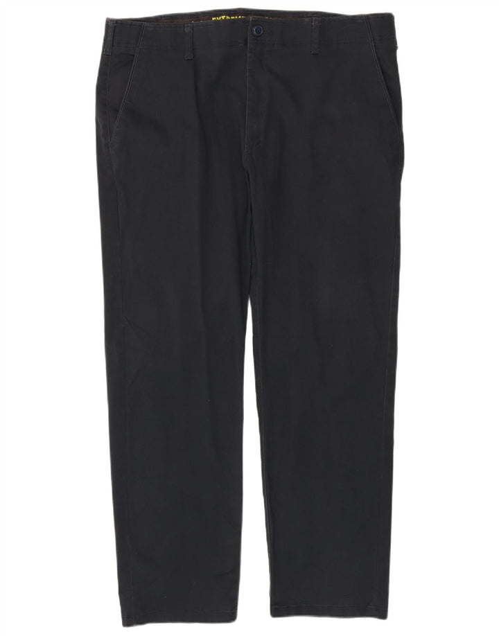 Męskie spodnie chino LEE Extreme Motion Straight W40 L32 Granatowa bawełna