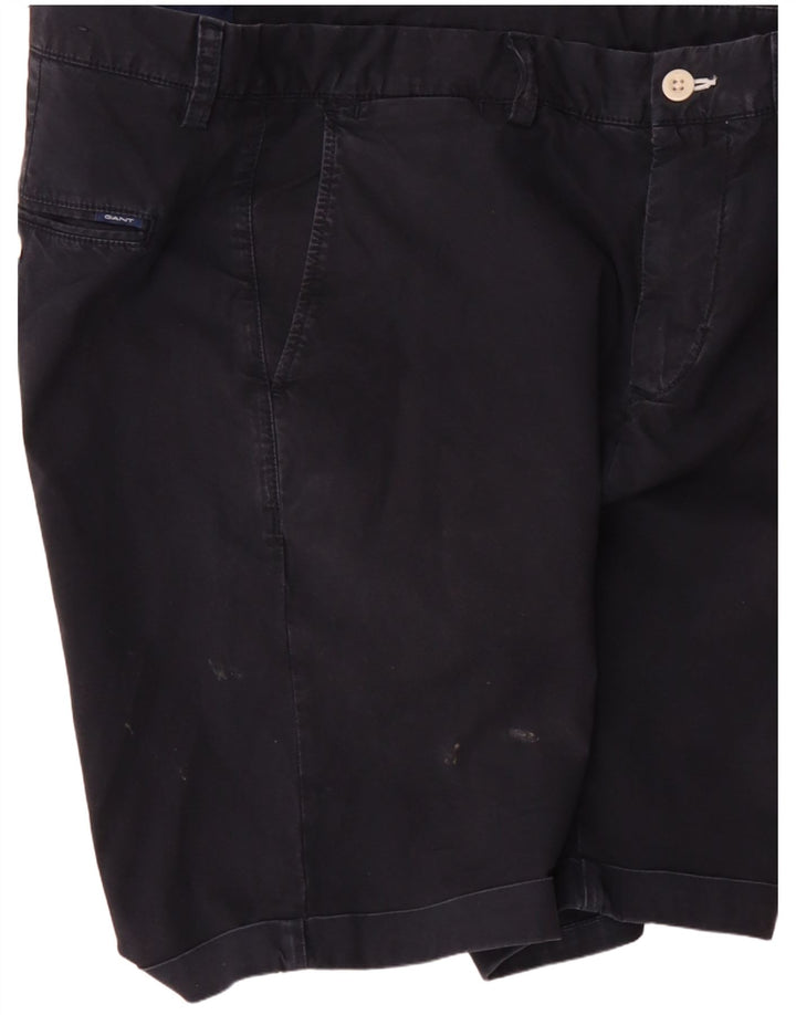 Męskie spodenki chino o regularnym kroju Gant W32 Średni granatowy, bawełniany