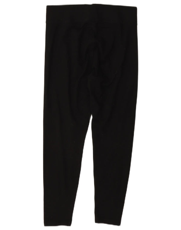 Damskie legginsy Marks & Spencer UK 10, małe, czarne, poliestrowe