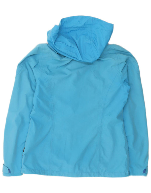Damska kurtka przeciwdeszczowa z kapturem Schoffel UK 10 Small Blue Polyester