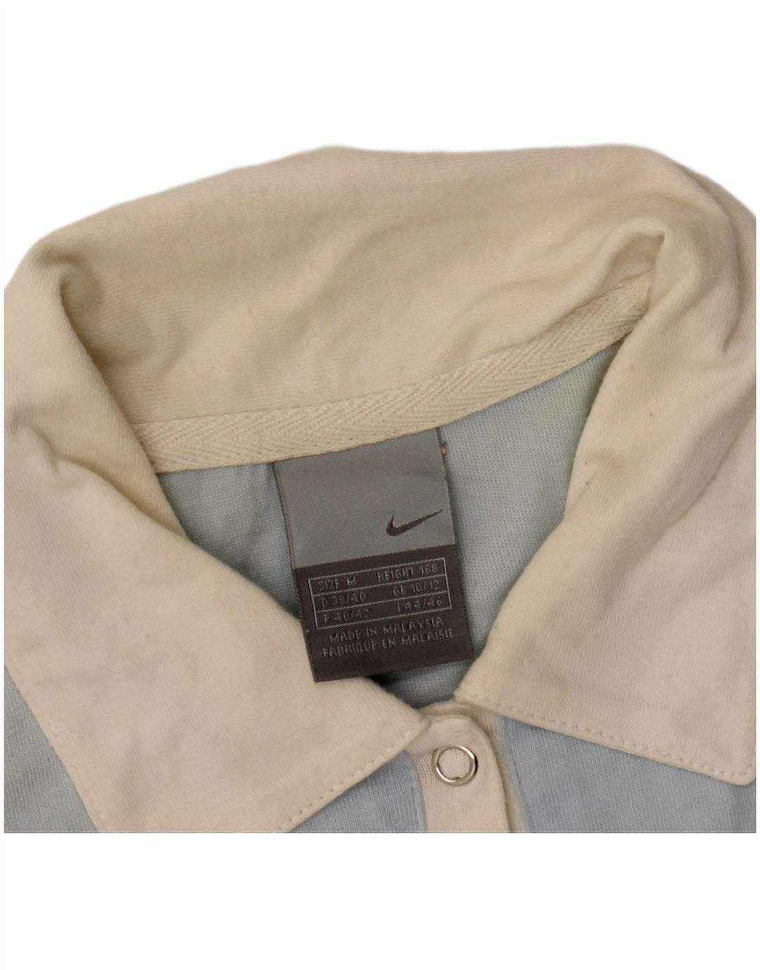 Damska koszulka polo NIKE UK 10/12 w kolorze średnioniebieskim