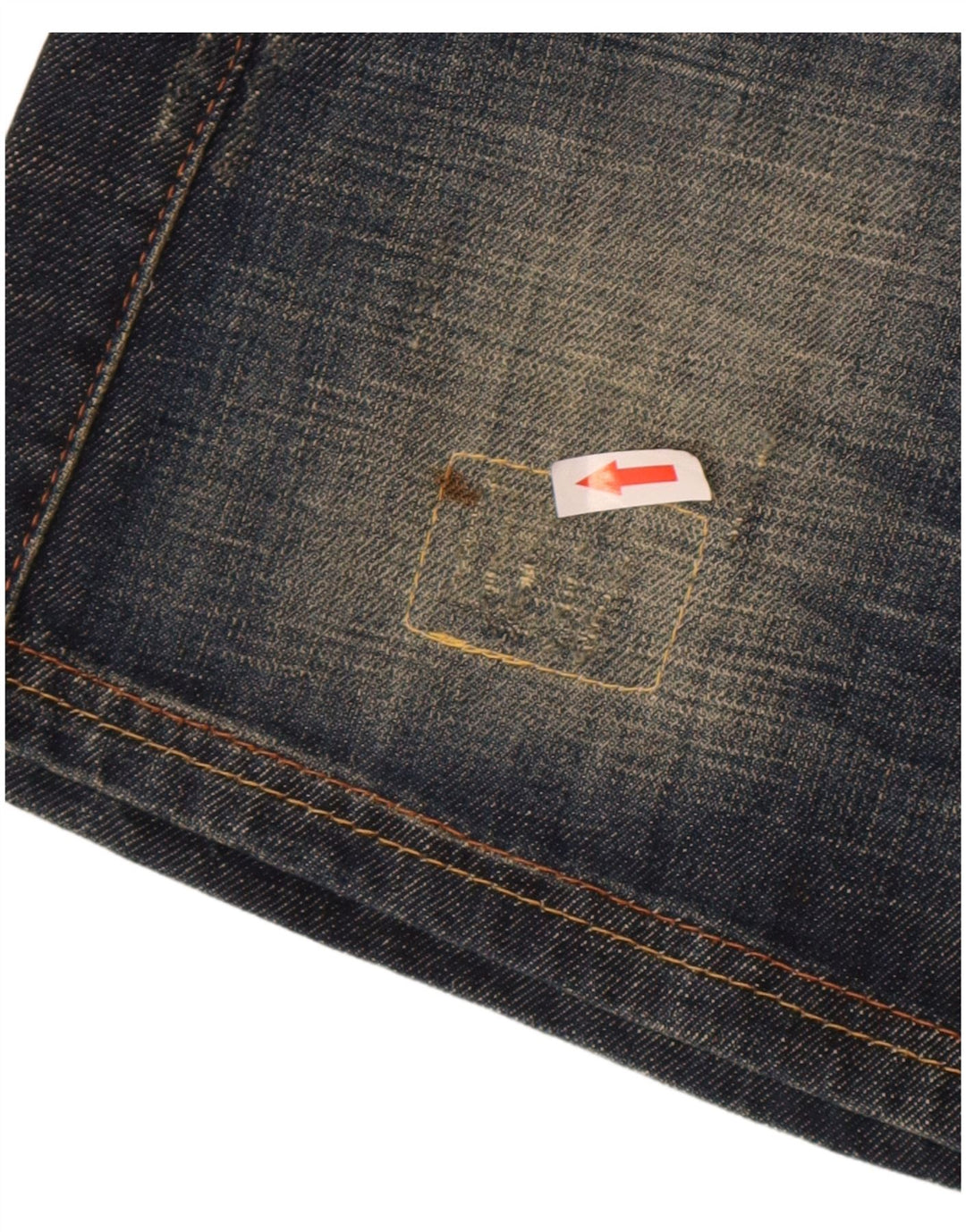 Spódnica mini jeansowa damska Benetton IT 44 Medium W32 Granatowa