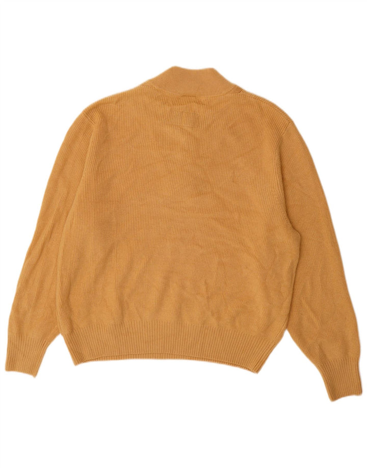 Męski sweter zapinany na guziki NIKE XL, beżowy poliester