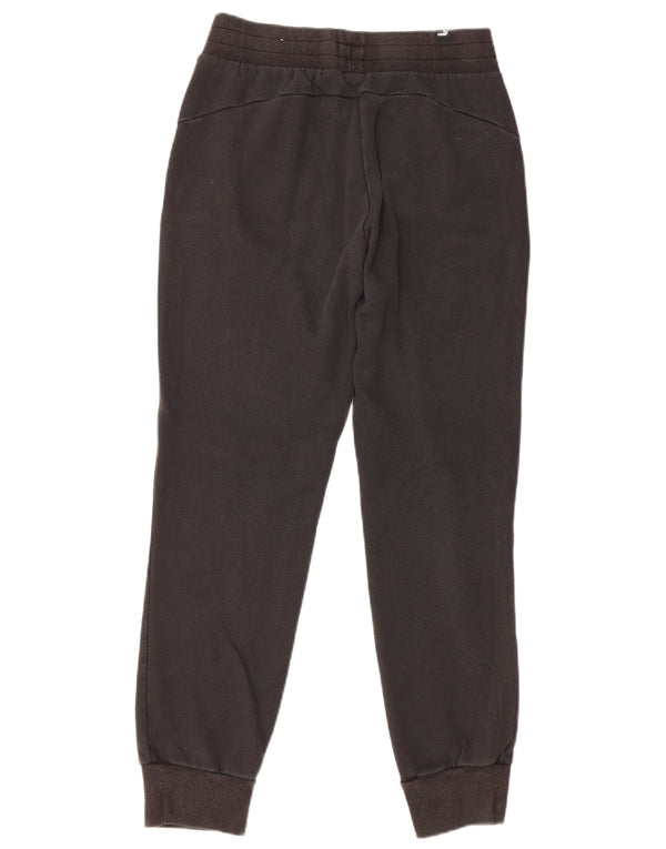 PUMA Womens Tracksuit Trousers Joggers UK 10 Small Black Polyester