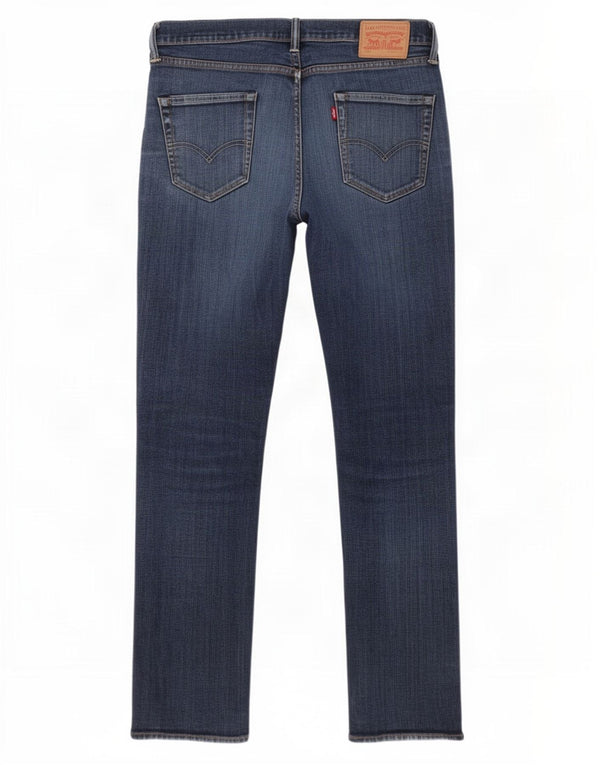 Męskie jeansy Levi's 511 Slim W34 L32 Niebieska bawełna