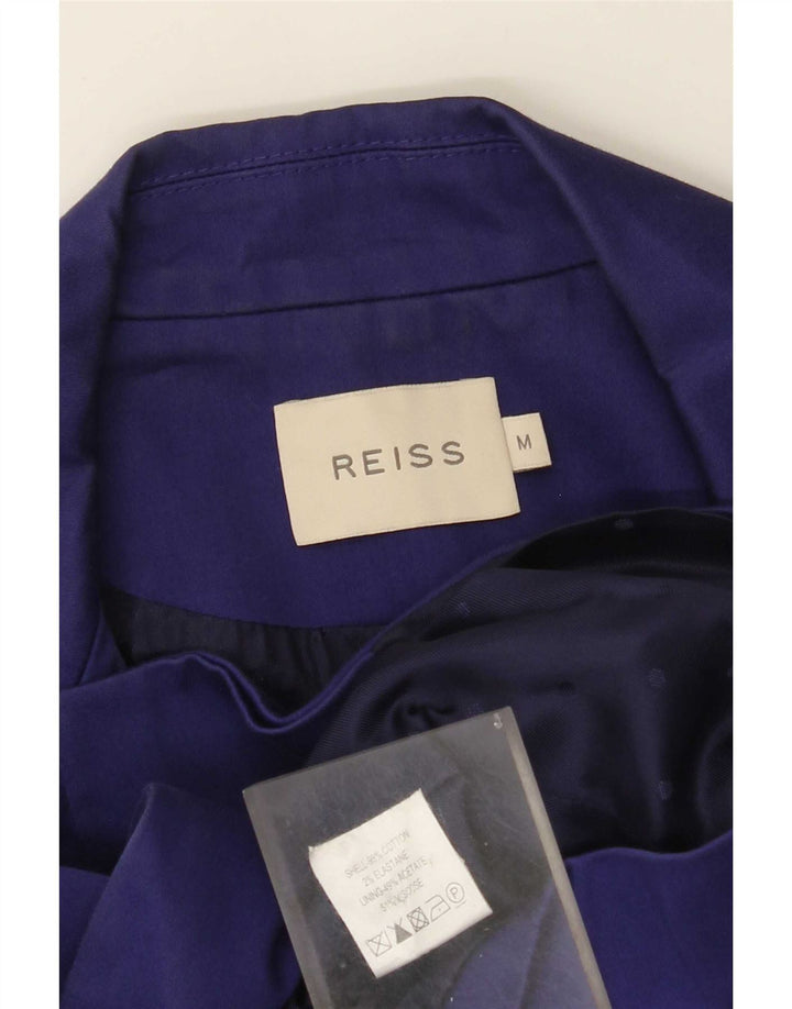 Krótka marynarka damska Reiss Double Breasted UK 12 Medium Navy Blue