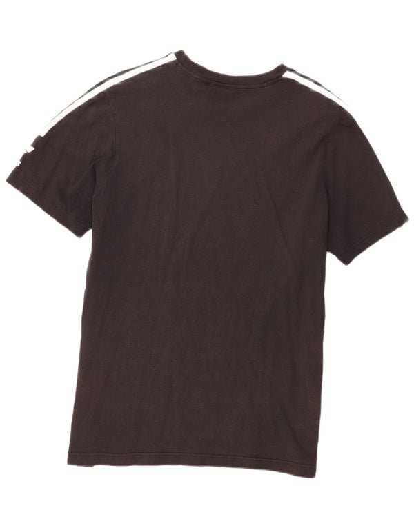 Adidas Męski T-shirt Top Duży Czarny Bawełniany