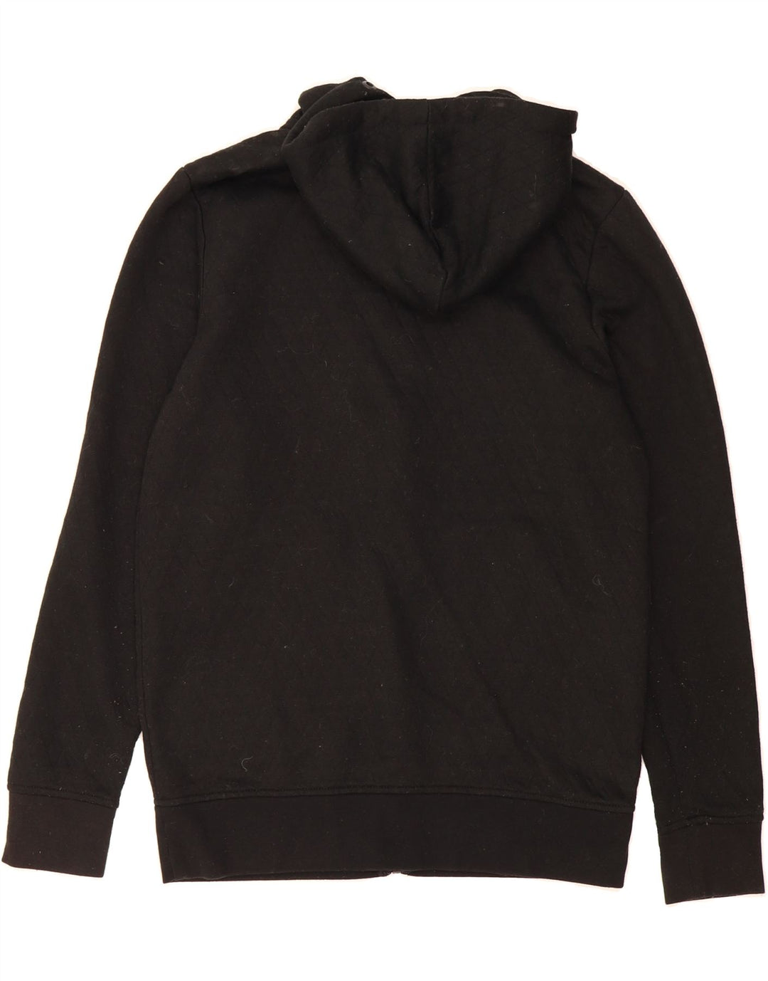 JACK & JONES Mens Zip Hoodie Sweater Medium Black Polyester Vintage Jack & Jones and Second-Hand Jack & Jones from Messina Hembry 