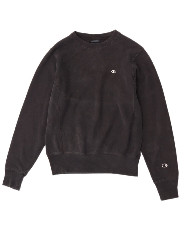 Bluza męska Champion, sweter XS, czarna, bawełniana