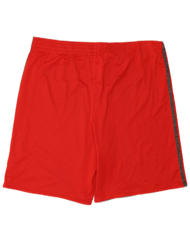 ADIDAS Mens Chicago Bulls Graphic Sport Shorts Large  Red Polyester
