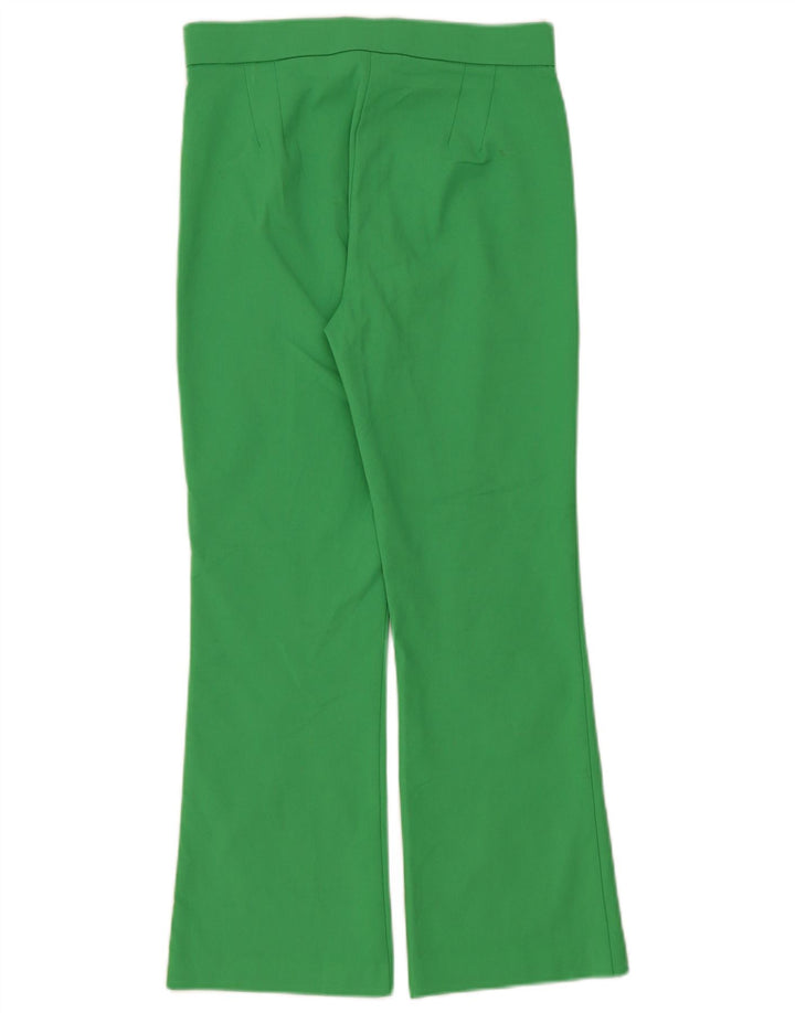 Spodnie damskie Zara Bootcut, małe, W26 L27, zielone