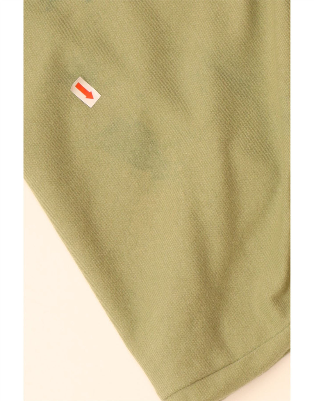 Męski T-shirt ADIDAS o luźnym kroju, mały, zielony, bawełniany