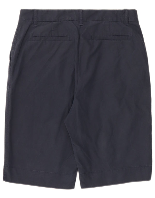Marks & Spencer Damskie spodenki Chino UK 12 Medium W32 Granatowe, bawełniane