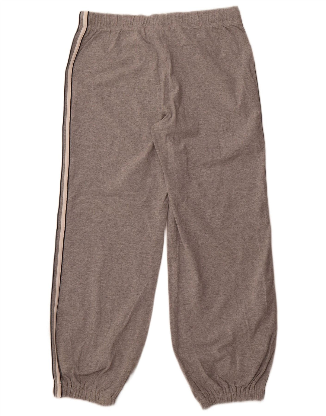 Damskie spodnie dresowe Adidas Joggers UK 14, duże, szare, bawełniane
