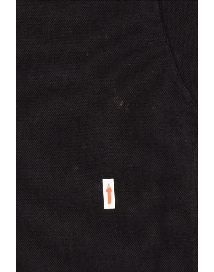 Męska koszulka polo Reebok, duża, czarna, bawełniana
