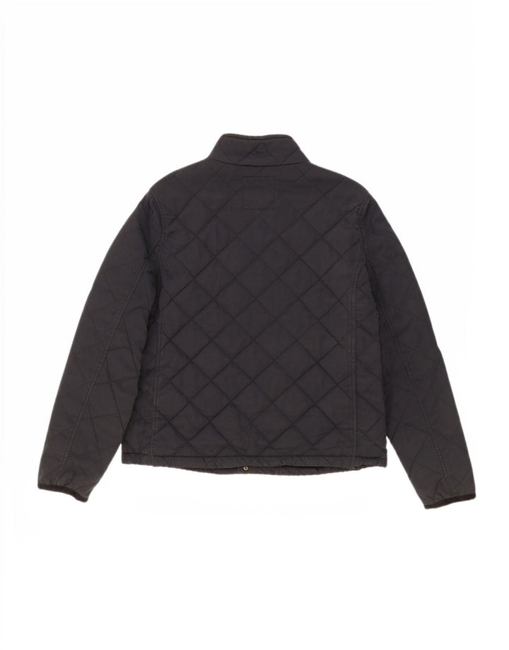 Męska pikowana kurtka Fat Face UK 42 XL, granatowa, bawełniana