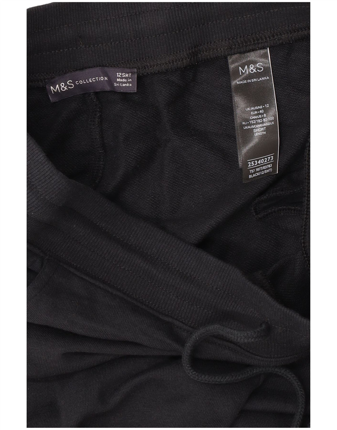 Damskie spodnie dresowe Marks & Spencer Joggers UK 12 Średni granat