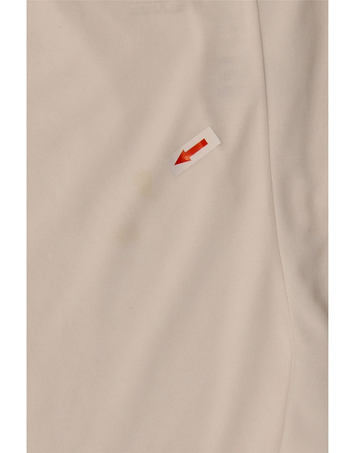Męskie spodenki sportowe Nike Dri Fit, duże, białe, poliestrowe