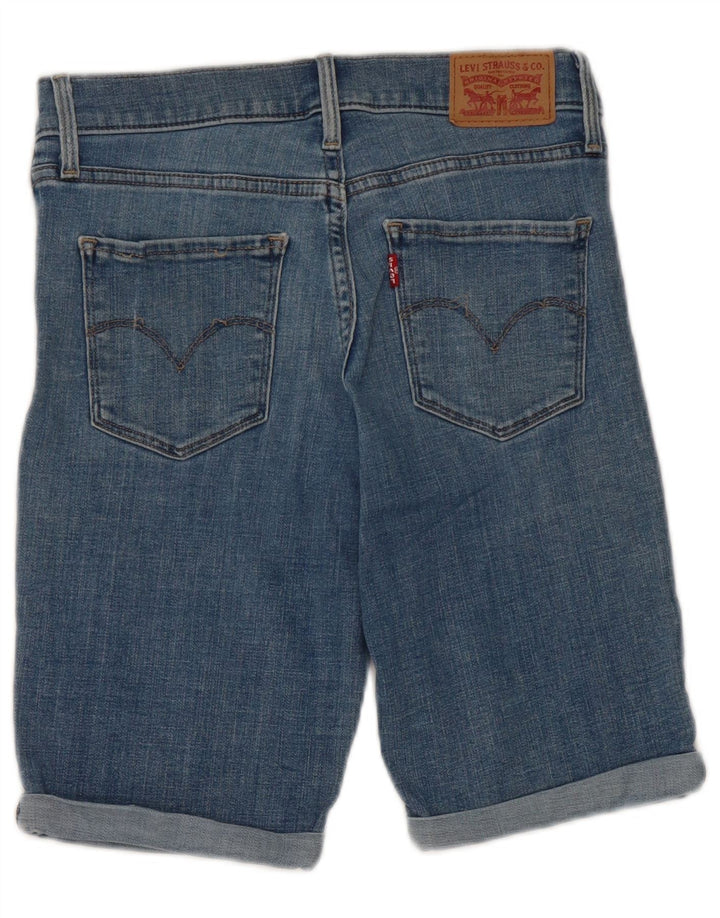 Damskie spodenki jeansowe Levi's W26 Small, niebieskie, bawełniane