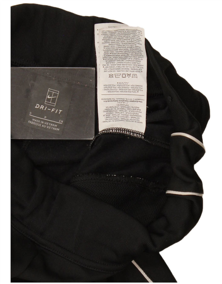 Męskie spodnie dresowe Nike, małe, czarne, poliestrowe